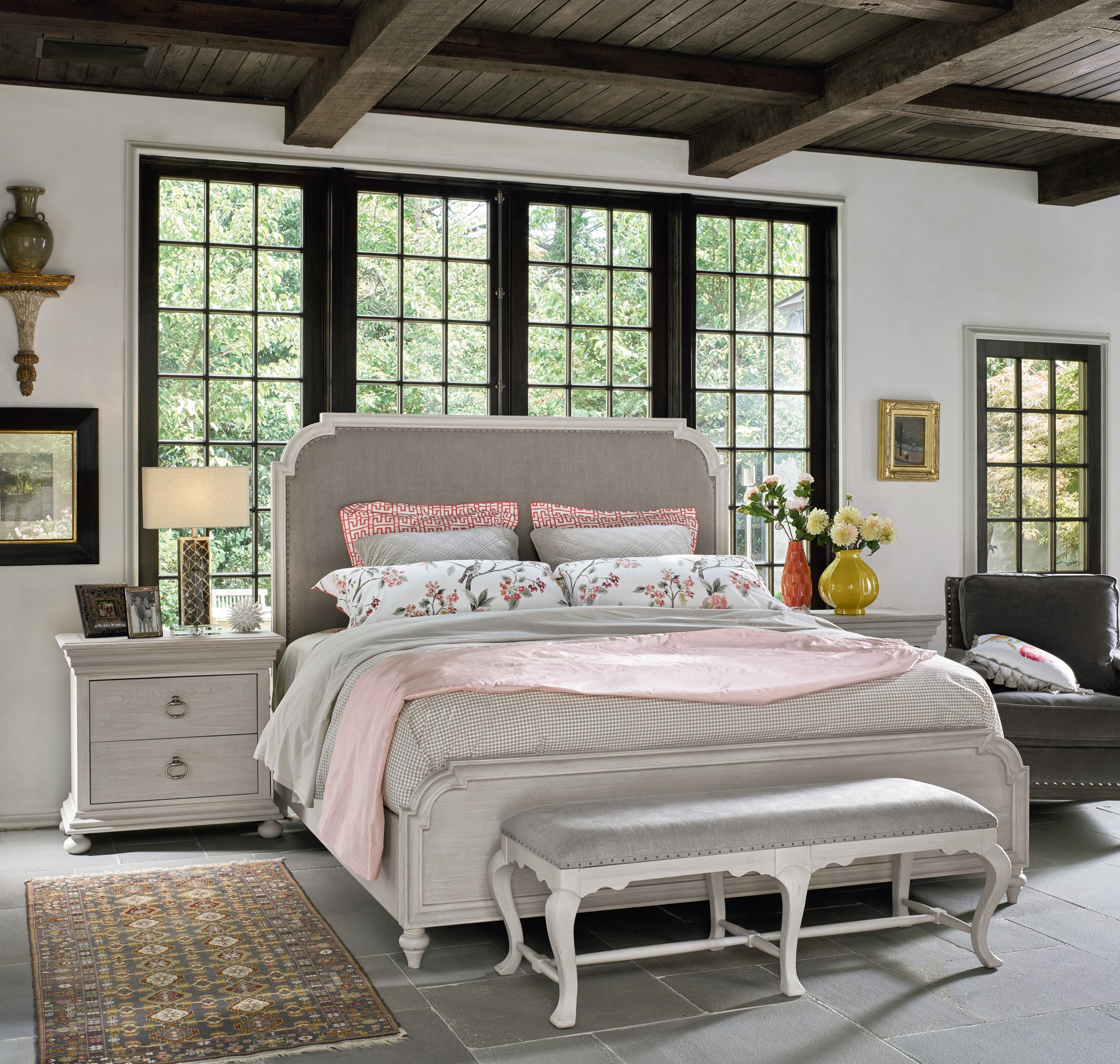 Upholstered King Bed Laurie's Home Furnishings