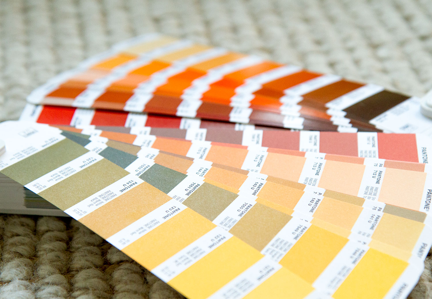 pantone fall color palette